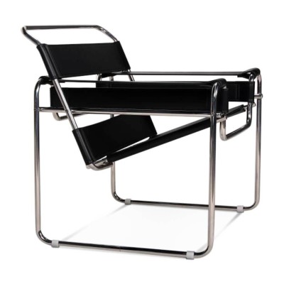 Replik des Wassilly Chair Design Stuhls aus Leder